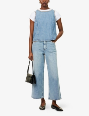 RAG & BONE: The Andi Embellished Stretch-Denim Jeans