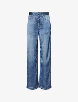 RAG & BONE: Miramar Logan Carpenter Printed Woven Trousers