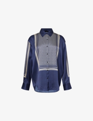 RAG & BONE: Jessica Printed Woven Shirt