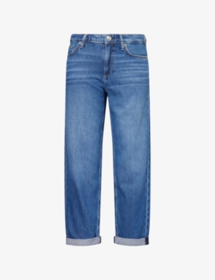 RAG & BONE: Baggy Dre Straight-Leg Featherweight Denim Jeans