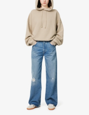 CITIZENS OF HUMANITY: Ayla Baggy wide-leg high-rise denim jeans