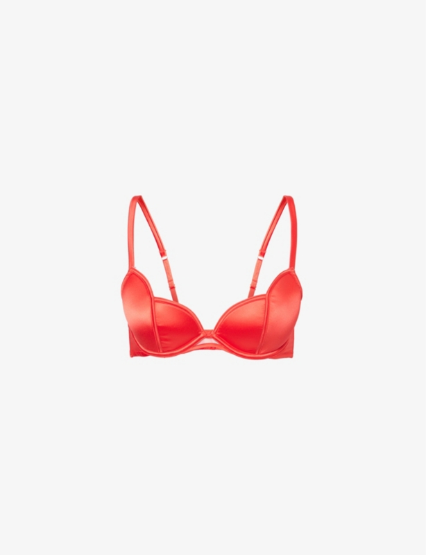 Cara Padded Stretch-Woven Bra
