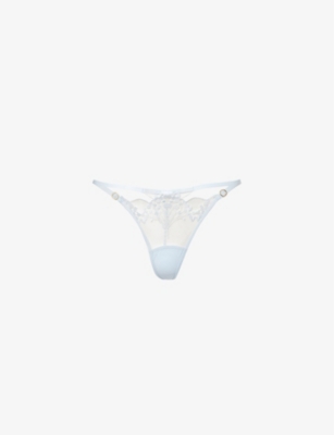 BLUEBELLA: Marisa Sheer Lace Thong