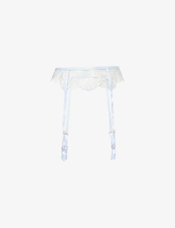 Marisa Floral-Lace Suspender