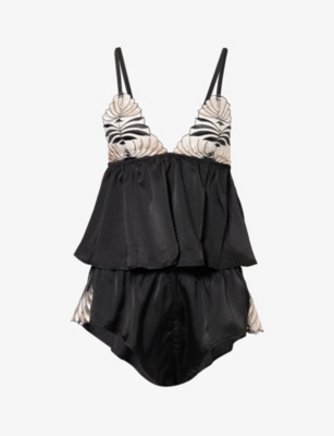 BLUEBELLA: Katerine Luxury Satin Cami and Short Set