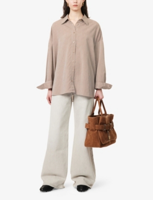 AGOLDE: Roux relaxed-fit woven shirt