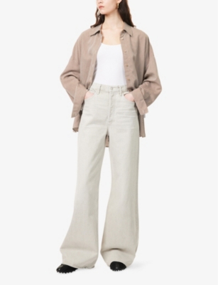 AGOLDE: Dame wide-leg denim jeans