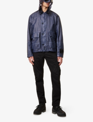 CP COMPANY: Oceana Medium Coated-Rafia Shell Jacket