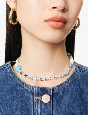 IAN CHARMS: Angel Beaded Necklace