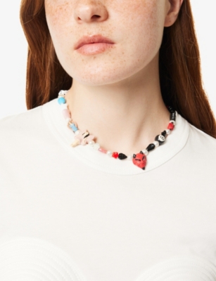 IAN CHARMS: Angel Beaded Necklace