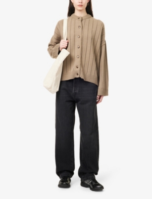 SISTERS & SEEKERS: Bryant ribbed-knit cardigan