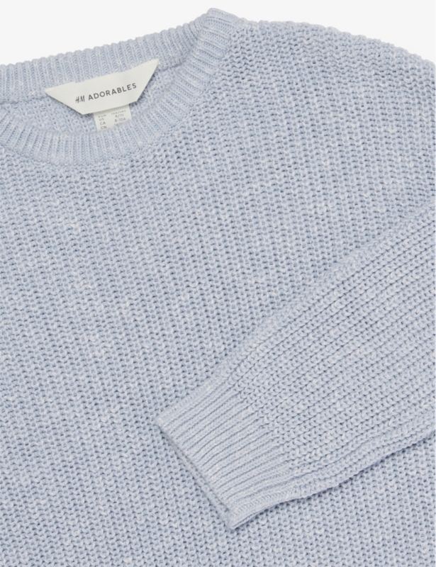 Patent-Knit Cotton Jumper 2-10 Years