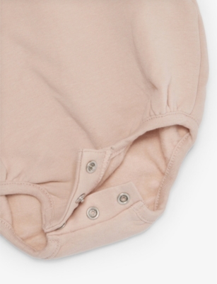 H&M ADORABLES: Sweatshirt Cotton-Jersey Romper Suit 0-6 Months