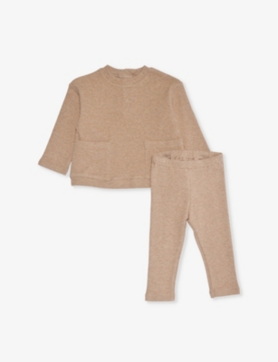 H&M ADORABLES: Two-Piece Cotton-Jersey Set 0 Months-3 Years