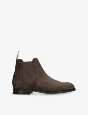 CHURCH'S: Amberley 2.0 Suede Chelsea Boots