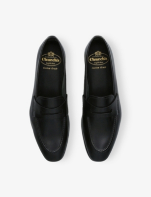 Church's Logo-debossed Leather Loafers