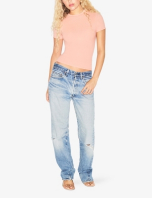 SKIMS: Fits Everybody Short-Sleeve Jersey T-Shirt