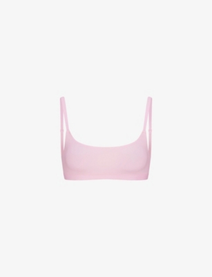 SKIMS: Fits Everybody Scoop-Neck Jersey Bralette