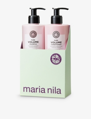 MARIA NILA DUO BUNDLE PURE VOLUME SHAMPOO AND CONDITIONER 2 X 500ML