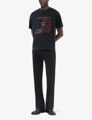 THE KOOPLES: Branded Short-Sleeved Cotton-Jersey T-Shirt