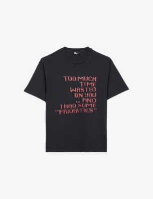 THE KOOPLES: Branded Short-Sleeved Cotton-Jersey T-Shirt