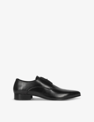 THE KOOPLES: Pointed-Toe Leather Derby Shoes