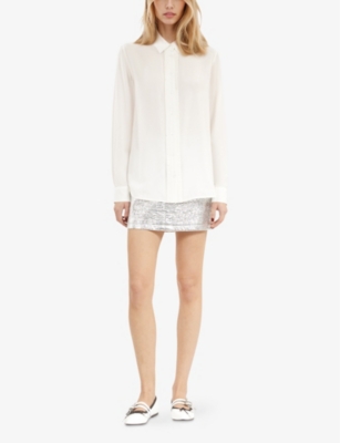 THE KOOPLES: Long-Sleeve Silk Shirt