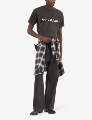 THE KOOPLES: Logo-Print Short-Sleeve Cotton T-Shirt