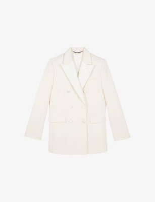 THE KOOPLES: Peak-Lapel Flap-Pocket Woven Blazer