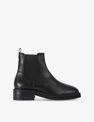 KG KURT GEIGER: Transpire leather Chelsea boots