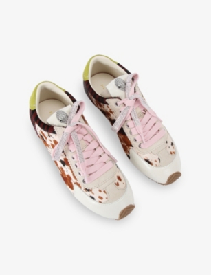 Kurt Geiger Fabric Patent Islington Sneaker