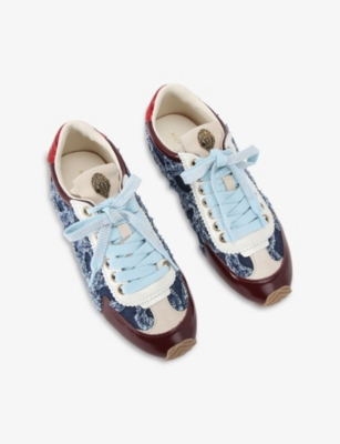 Kurt Geiger Fabric Patent Islington Sneaker