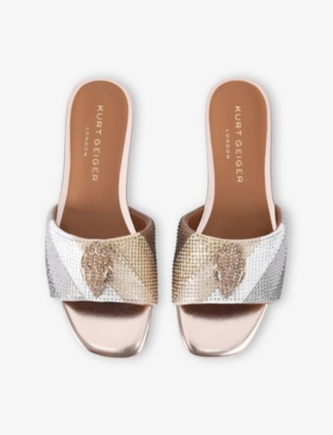 KURT GEIGER LONDON: Kensington Woven Sandals