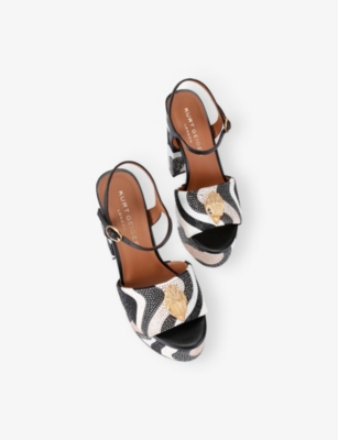 Kurt Geiger London Kensington Ankle Strap Platform Sandal