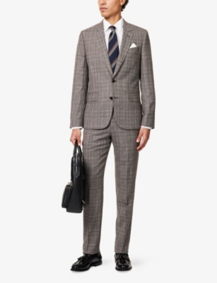 PAUL SMITH: Single-Breasted Tapered-Leg Wool, Silk and Linen Suit