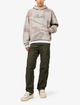 MARKET: Backcountry Camo Logo-Embroidery Cotton-Jersey Hoody