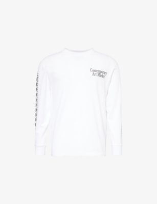 MARKET: Infinity Gourd Fruit Long-Sleeve Cotton-Jersey T-Shirt