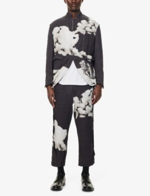 UNDERCOVER: Cloud Blouson Long-Sleeve Wool Jacket