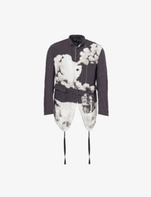 UNDERCOVER: Cloud Blouson Long-Sleeve Wool Jacket