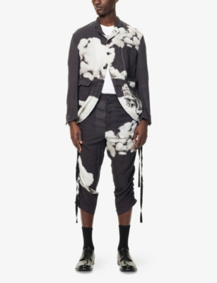 UNDERCOVER: Cloud Regular-Fit Straight-Leg Linen Trousers