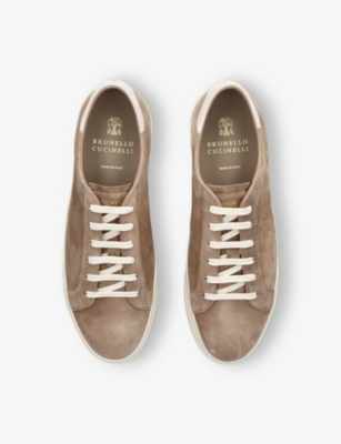 Brunello Cucinelli Leather Sneakers For Comfort