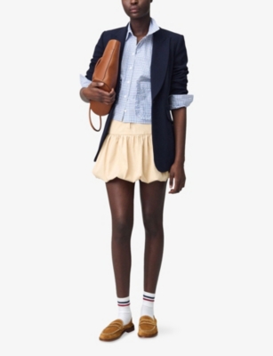 Claudie Pierlot Pleated Skirt In Naturels