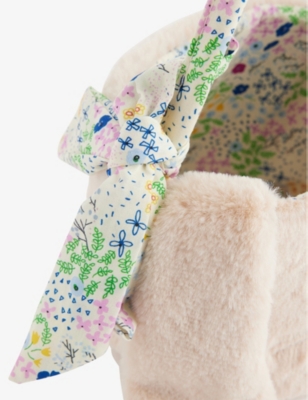 MIMI & LULA: Fluffy Easter Bunny Basket Bag