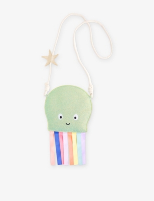 MIMI & LULA: Kids' Octopus Woven Cross-Body Bag