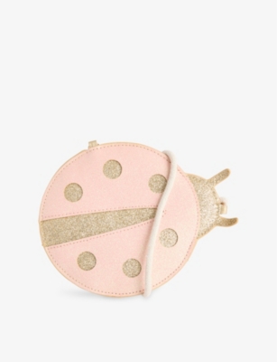 MIMI & LULA: Ladybird Woven Shoulder Bag