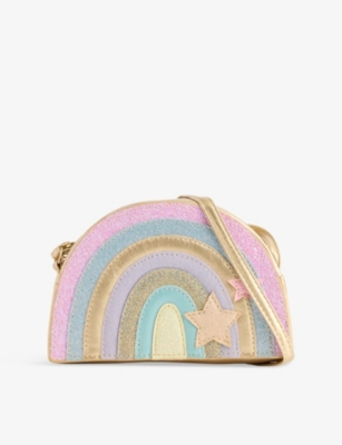 MIMI & LULA: Dreamland Rainbow Woven Shoulder Bag