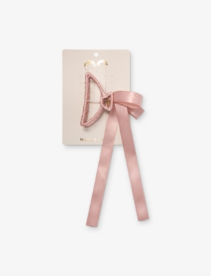 MIMI & LULA: Ribbon-Wrapped Satin Claw Clip