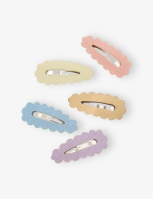 MIMI & LULA: Sparkly Mini Pack of Five Hair Clips