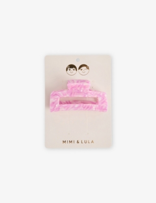 MIMI & LULA: Abstract Large Acetate Claw Clip