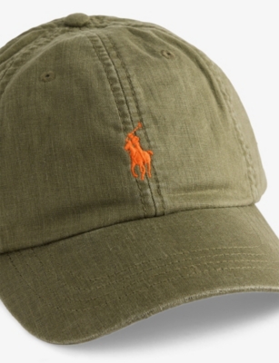 POLO RALPH LAUREN: Classic Logo-Embroidery Adjustable Cotton Cap